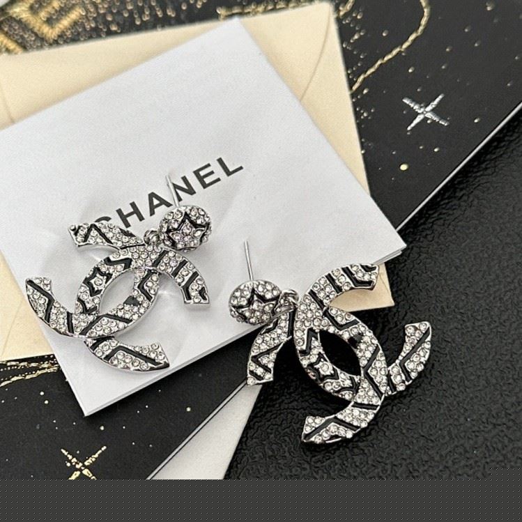 Ch*el earrings